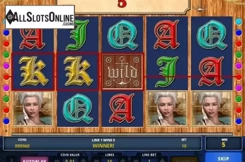 Screen 2. Captain Nelson Deluxe from Zeus Play