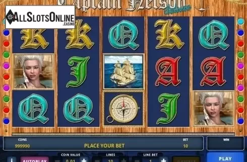 Screen 1. Captain Nelson Deluxe from Zeus Play