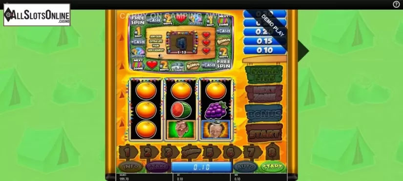 Win Screen 1. Carry On Camping Pub Fruit from Blueprint