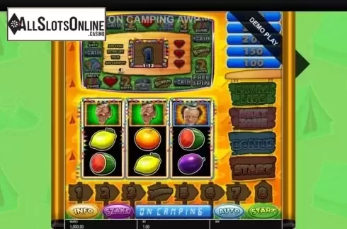 Reel Screen. Carry On Camping Pub Fruit from Blueprint