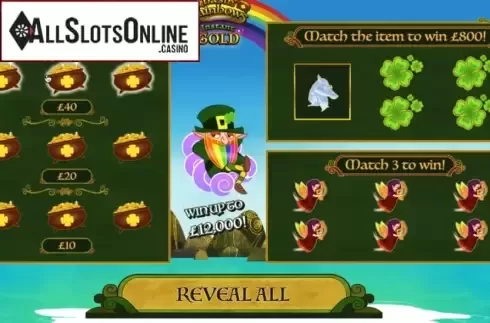 Reel Screen. Chasin Rainbows Instant Gold from Roxor Gaming