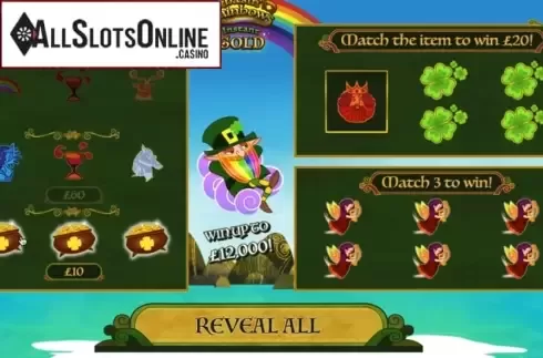 Win Screen. Chasin Rainbows Instant Gold from Roxor Gaming