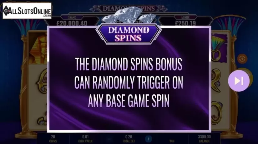 Intro. Cleopatra Diamond Spins from IGT