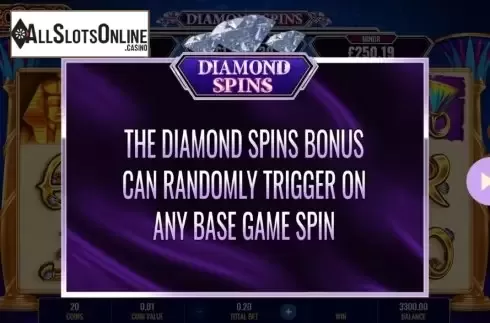 Intro. Cleopatra Diamond Spins from IGT