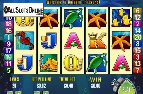 Screen3. Dolphin Treasure from Aristocrat
