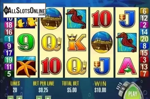 Screen4. Dolphin Treasure from Aristocrat