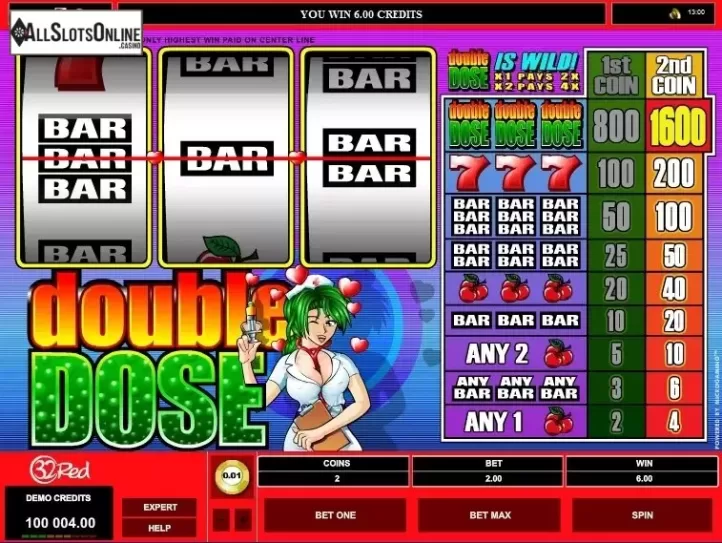 Screen3. Double Dose from Microgaming