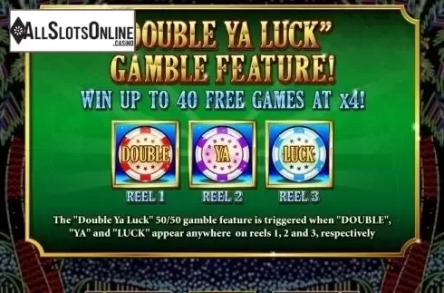 Double. Double Ya Luck from RTG