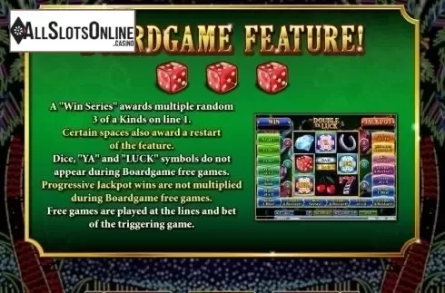 Dice 3. Double Ya Luck from RTG