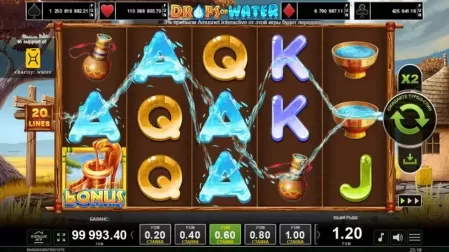 Drops of Water slot screenshot 2