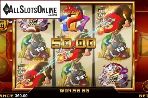Win Screen. Eastern Fortunes from Magma