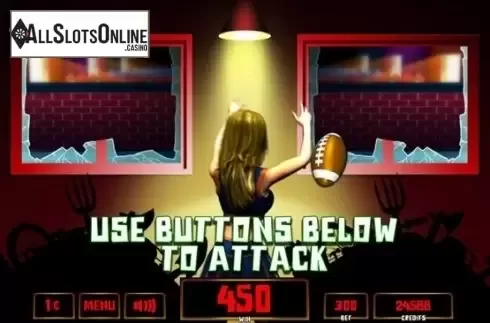 Bonus Game. Eat Em Up from Incredible Technologies