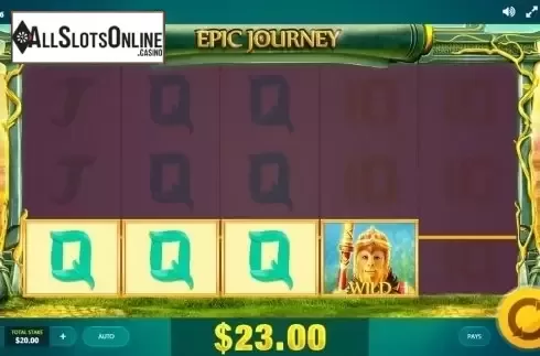 Screen 2. Epic Journey (Red Tiger) from Red Tiger