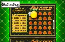 Flash Pays Gold Scratcher