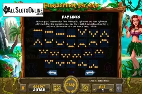 Paytable 3