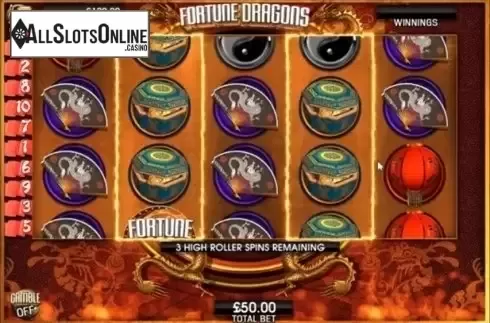 Game Workflow screen . Fortune Dragons (CR Games) from CR Games
