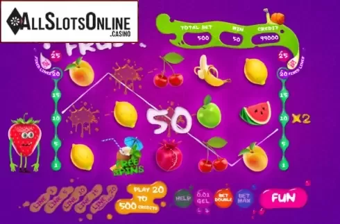Win Screen. Fun Fruit from Smartsoft Gaming