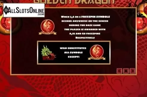 Features. Golden Dragon (PlayPearls) from PlayPearls