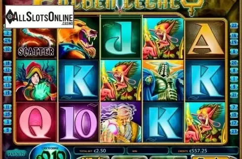 Screen4. Golden Legacy from MultiSlot