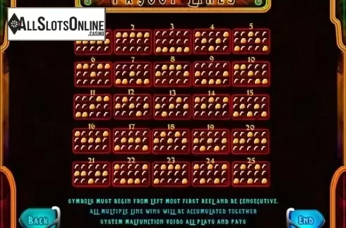 Screen3. Golden Legacy from MultiSlot