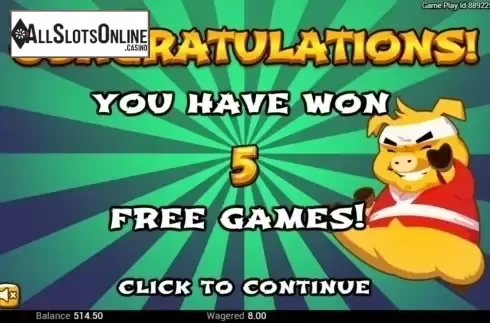 Free Spins. Golden Pig (Swintt) from Swintt