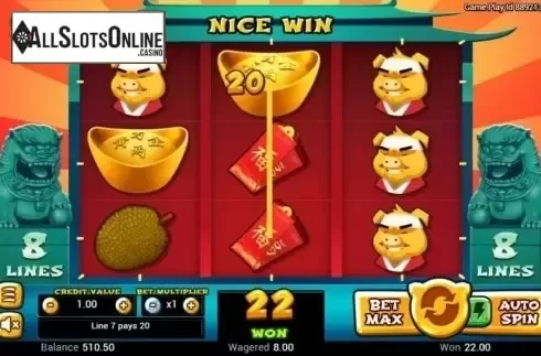 Win Screen. Golden Pig (Swintt) from Swintt