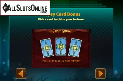Gypsy Card Bonus. Gypsy Show from MultiSlot