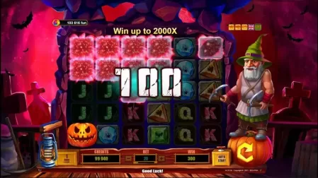 Halloween Crystals slot screenshot 4
