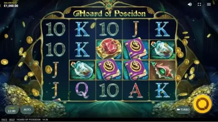 Hoard Of Poseidon slot screenshot 1