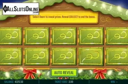 Bonus game screen