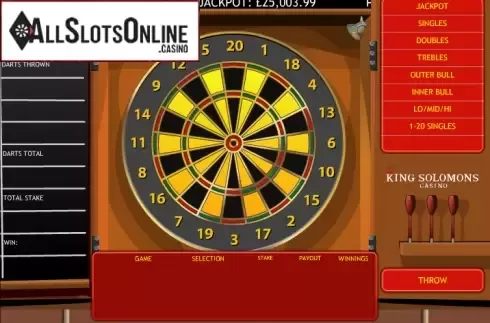 Jackpot darts. Jackpot Darts from Playtech