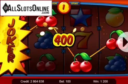 Win Screen. Joker Boom from KAJOT