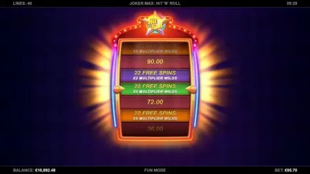 Joker Max: Hit 'n' Roll slot screenshot 4