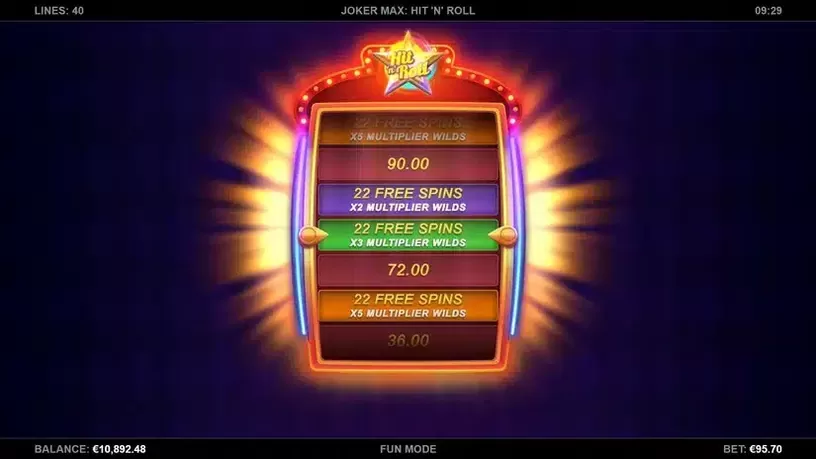 Joker Max: Hit 'n' Roll slot screenshot 4
