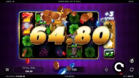 Joker Max: Hit 'n' Roll slot screenshot 5
