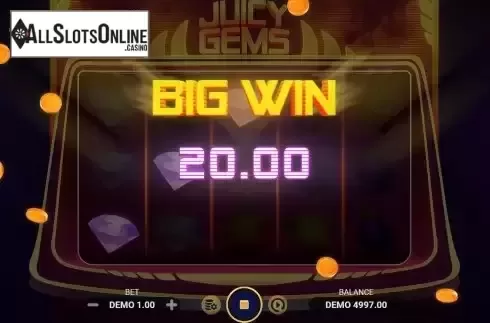 Big Win Screen