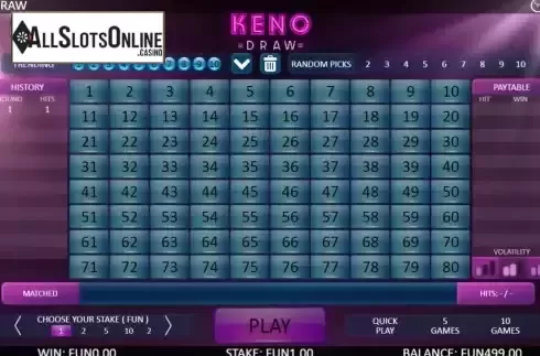 Game screen