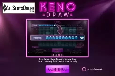 Start Game screen 3