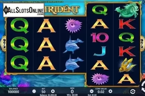 Reel Screen. King of the Trident from Pariplay