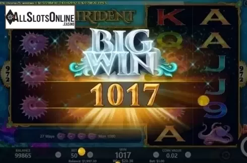 Big Win. King of the Trident from Pariplay