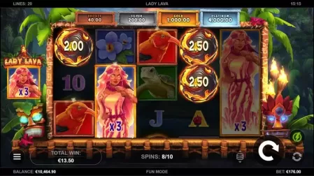 Lady Lava slot screenshot 7