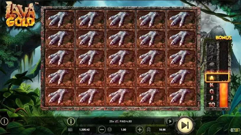Lava Gold slot screenshot 4