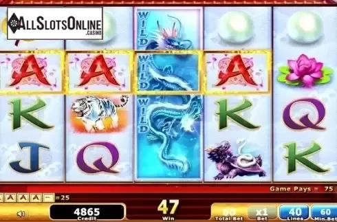Screen 8. Legends of Fire and Water from IGT