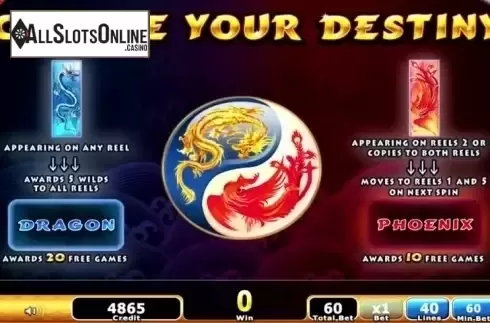 Screen 7. Legends of Fire and Water from IGT