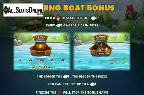 Features 1. Lucky Fisherman from Skywind Group