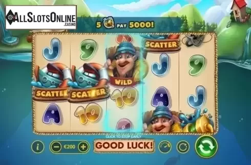 Scatter Symbols. Lucky Fisherman from Skywind Group