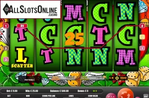 Screen3. Lucky Letters (9) from Portomaso Gaming
