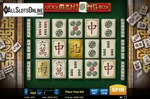 Reel screen. Lucky Mahjong Box from Evoplay Entertainment