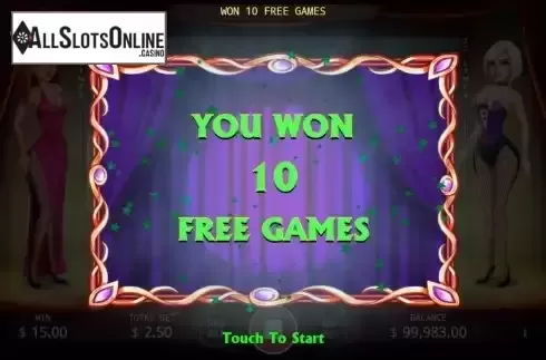 Free Games screen