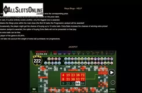 Game Rules screen